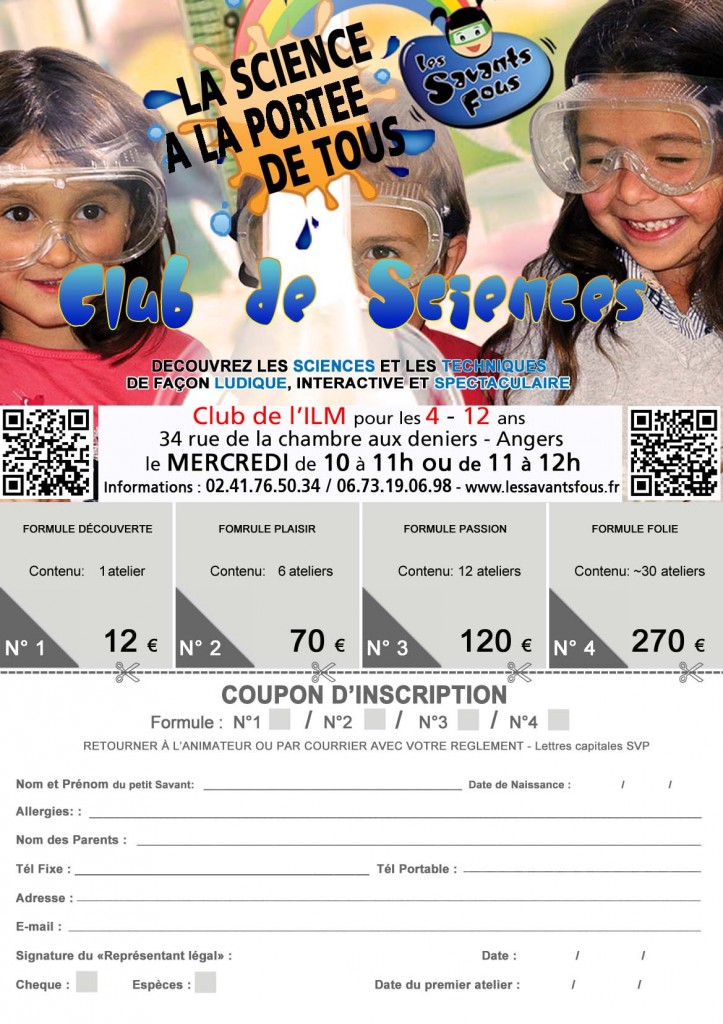 Bulletin inscription Club ILM