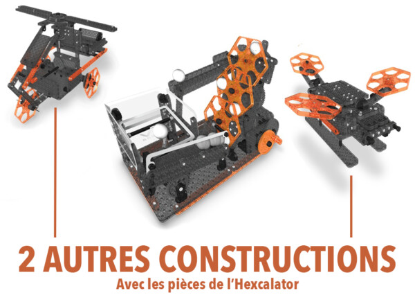 Hexcalator constructions alternatives