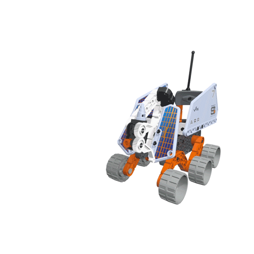 Rover d'exploration en action - Jeu de construction