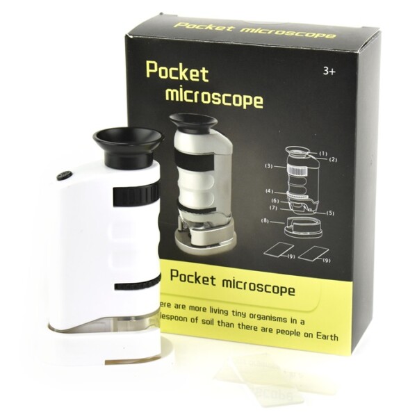 Boite du microscope de poche