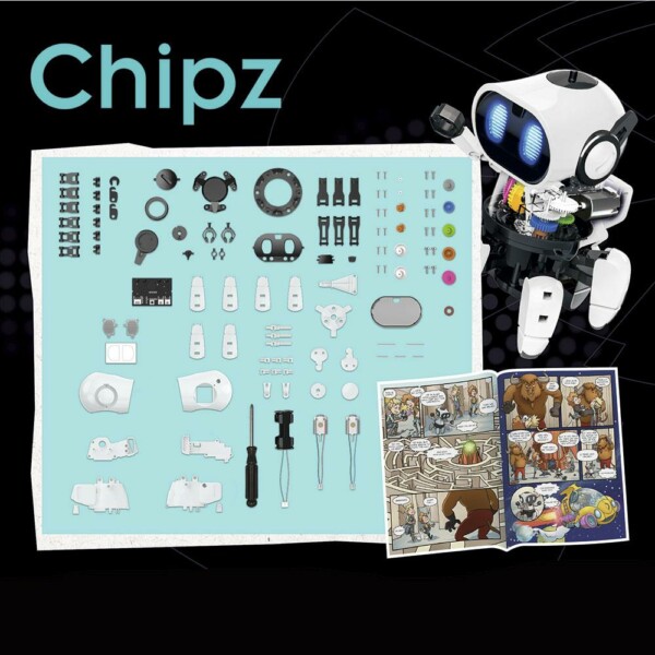 Pièces du robot autonome Chipz