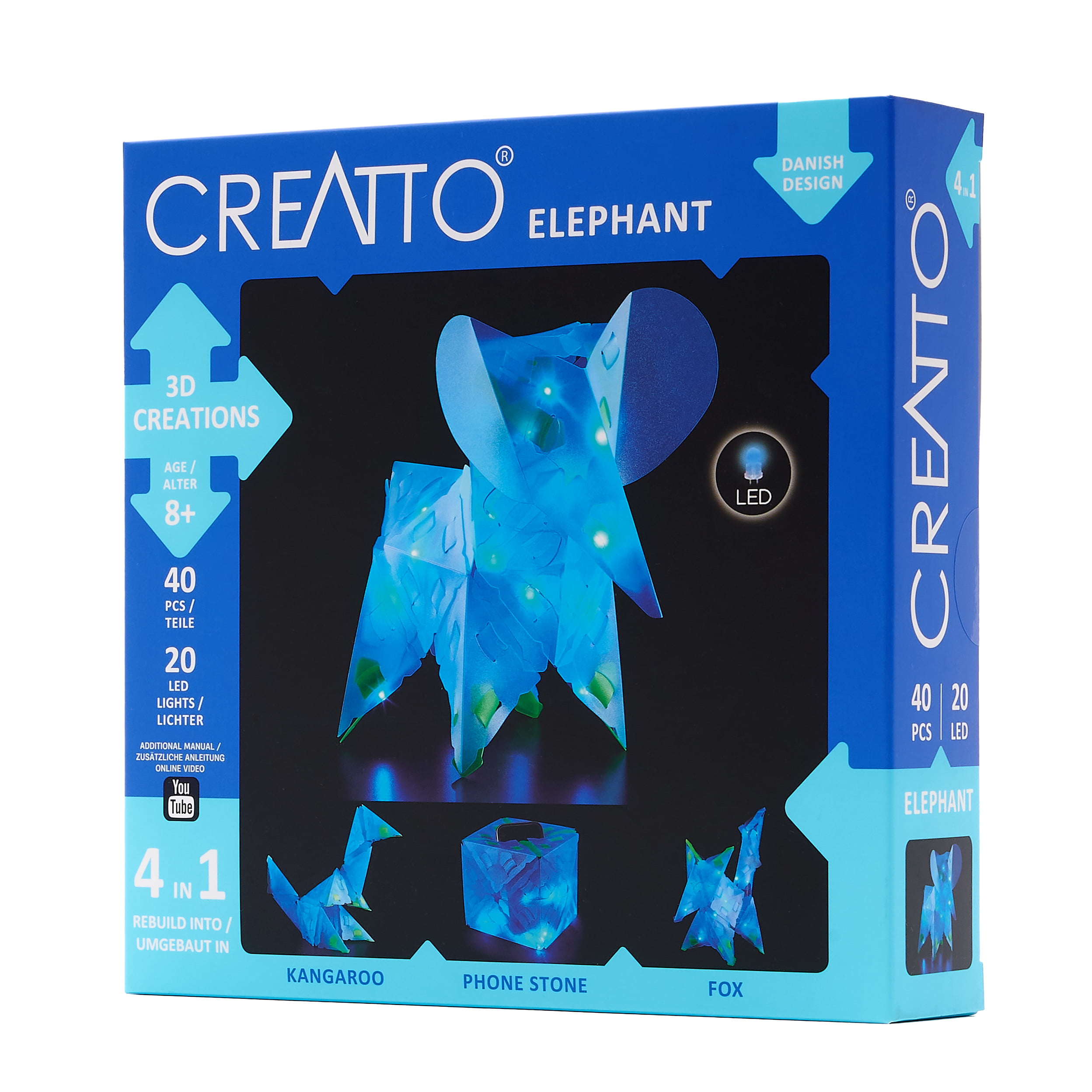 Boite elephant 3D